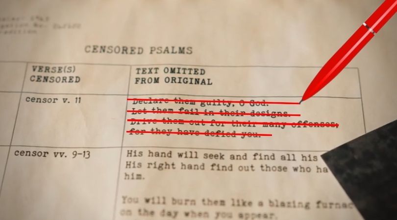 2022 08 15 Censoring the Psalms